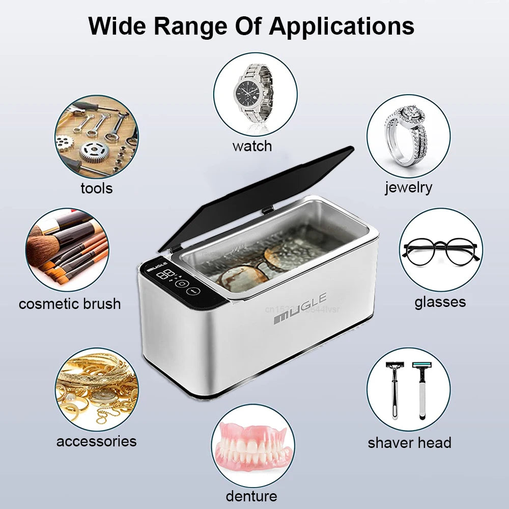 Ultrasonic Cleaner – Multi-Purpose 500ml Ultrasound Washing Machine