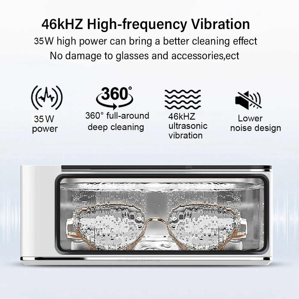 Ultrasonic Cleaner – Multi-Purpose 500ml Ultrasound Washing Machine